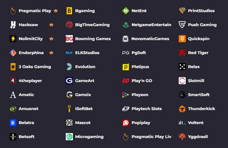 Провайдеры игр Unlim Casino